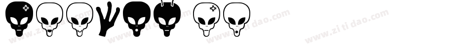 ALIENS GT字体转换